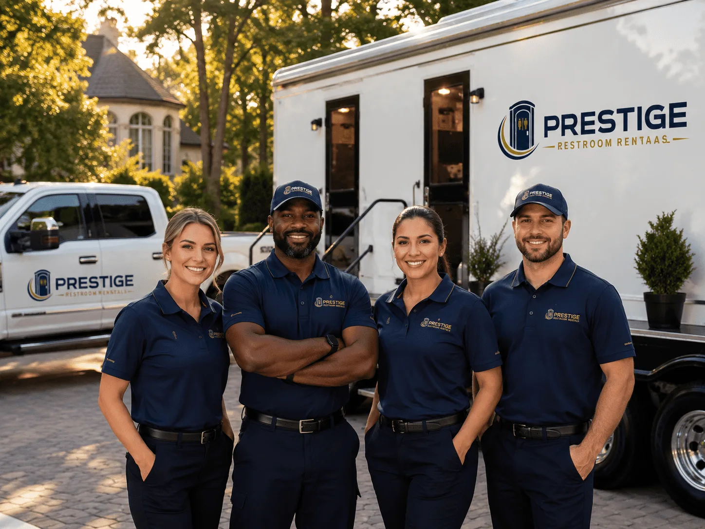 Trusted Luxury Portable Restrooms company in Bennington, IN